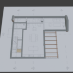 a blueprint of a house